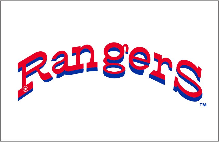 Texas Rangers 1972-1982 Jersey Logo iron on paper